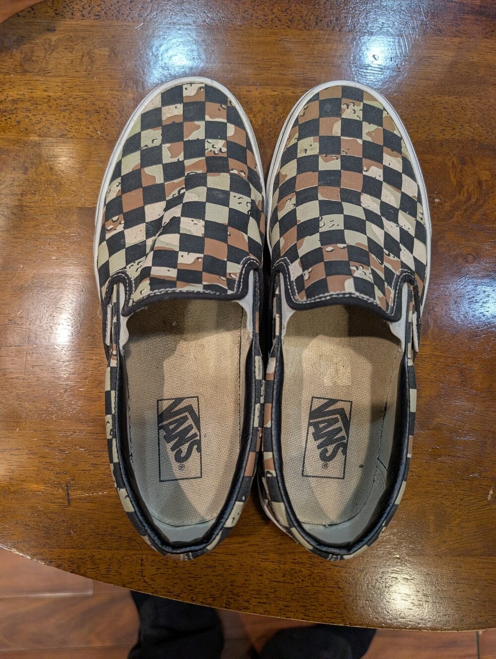 Vans slip On camo